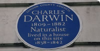 Charles Darwin Blue Plaque London