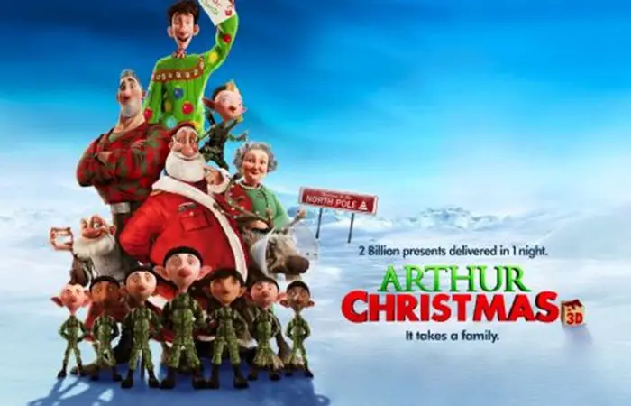 Arthur Christmas tops box office charts