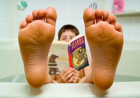 No more soggy pages in the bath