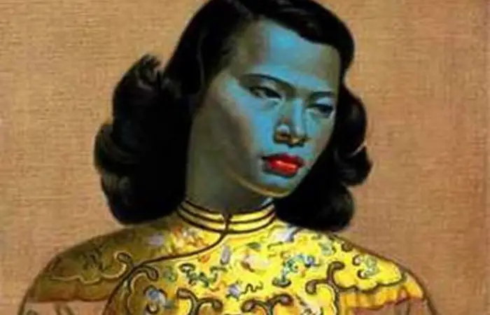 Original Chinese Girl portrait goes to auction
