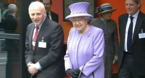 Queen Elizabeth is admitted to hospital
