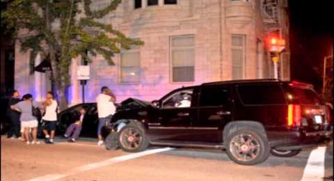 Rapper P Diddy injured in major car crash