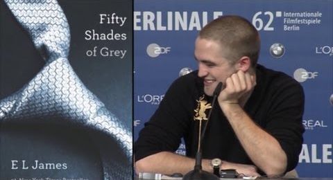 Robert Pattinson met 50 Shades author at his home