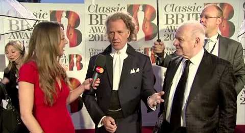 Sir Anthony Hopkins receives Classical Brit