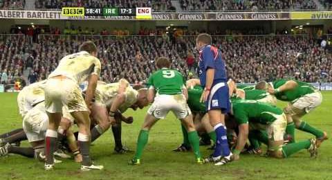 Six Nations - massive clash in Dublin