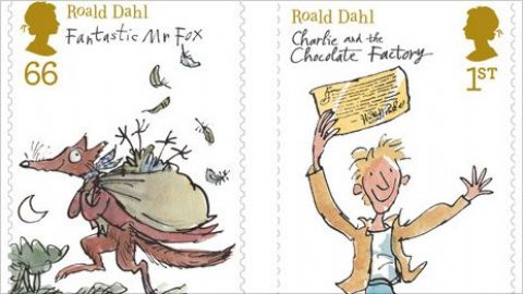 Stamps pay tribute to Dahl characters