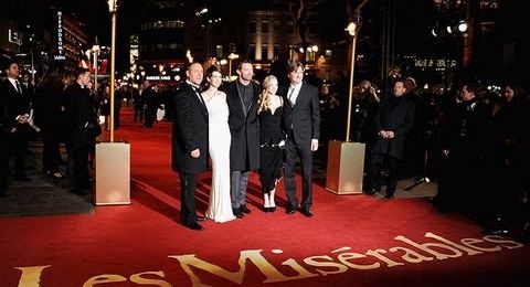 Stars turn out for Les Miserables premiere