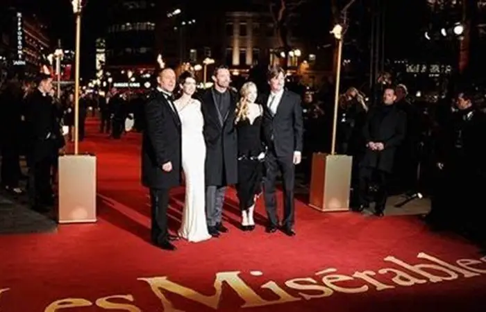 Stars turn out for Les Miserables premiere