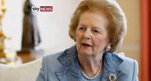 The Iron Lady Margaret Thatcher dies aged 87
