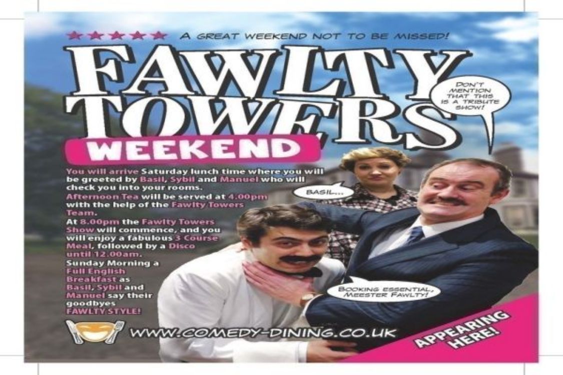 Fawlty Towers Weekend 28/03/2026